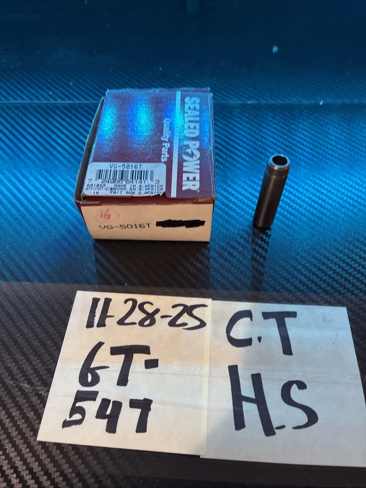 (1) NOS VG5016T Valve Guide  Sealed Power  SOLD INDIVIDUALLY Genuine