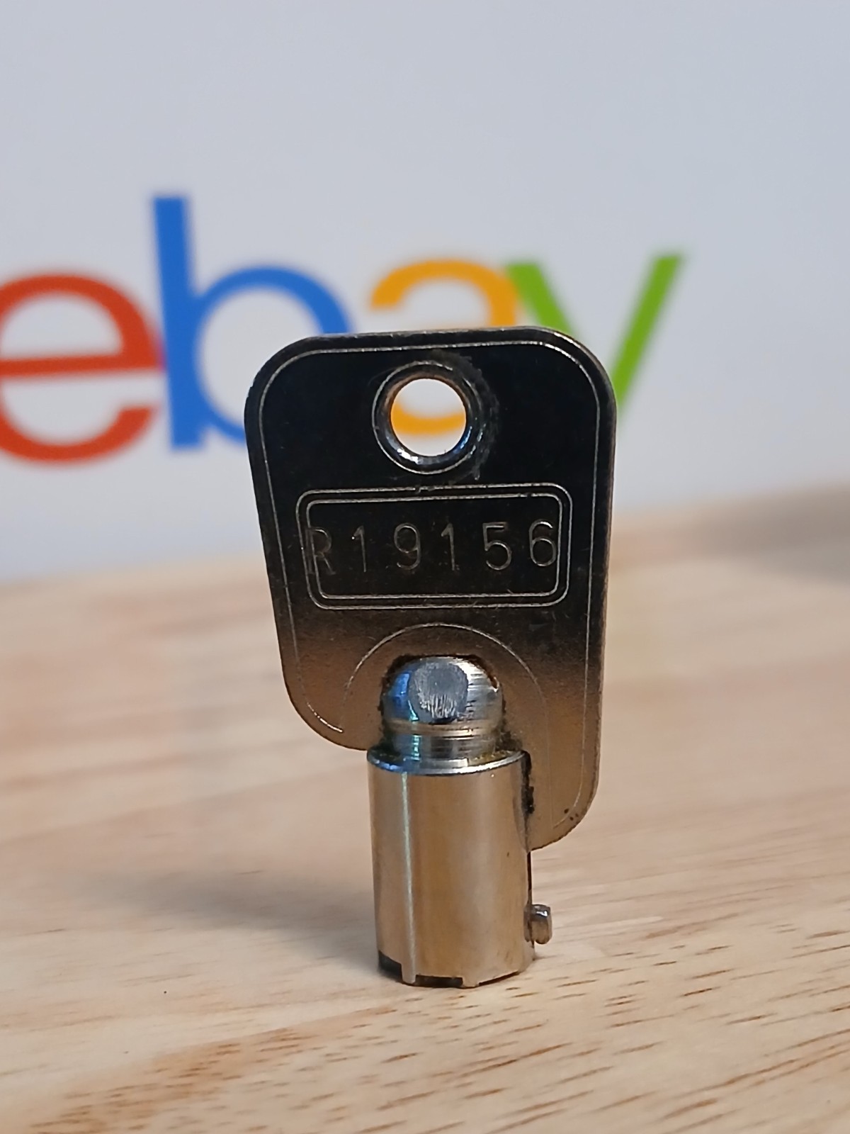 Snack drink vending machine key #R19156 fits barrel style locks used CAM LOCK