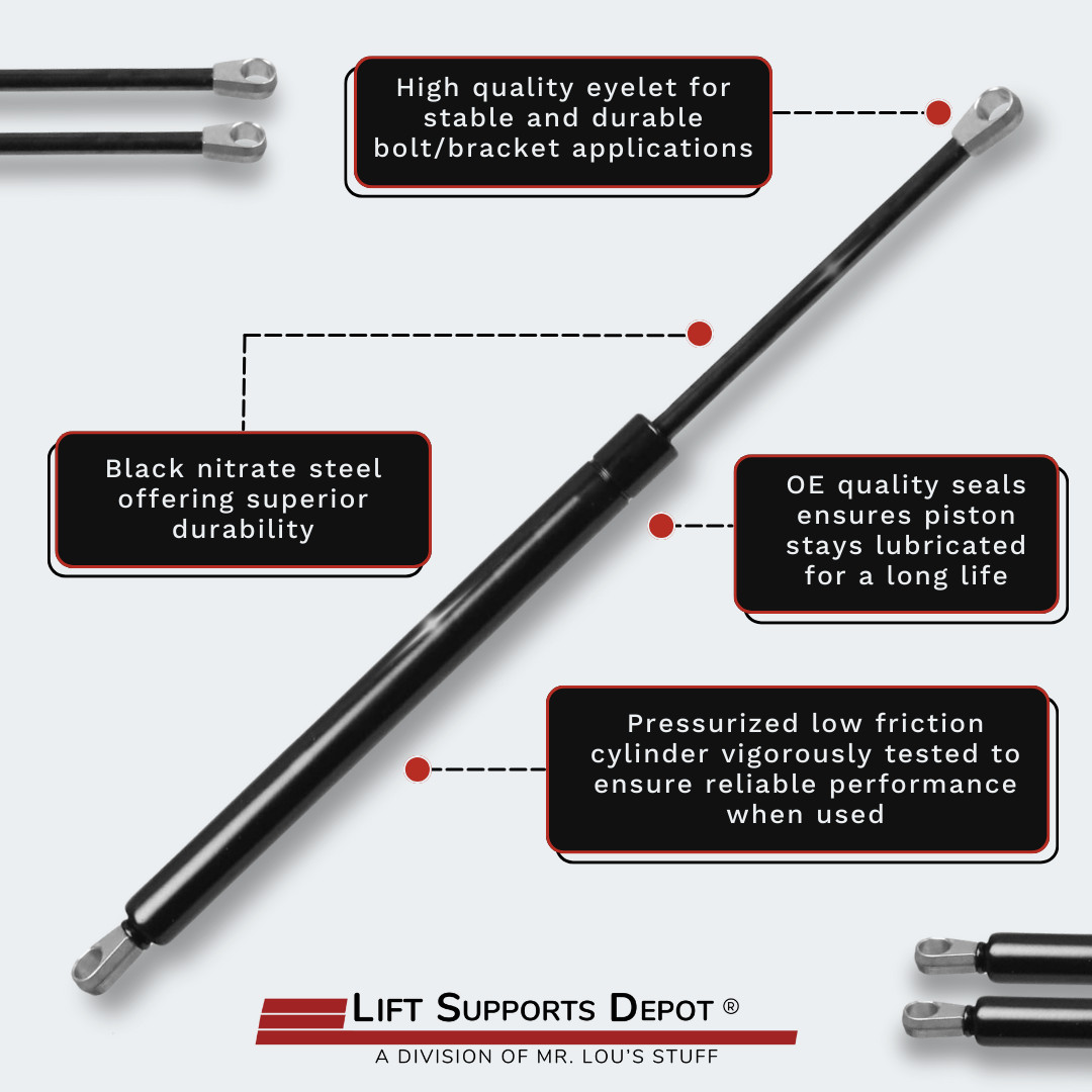 Qty 2 Replaces 3108392.139 331055.010 025214 A818WP Awning Lift Support for