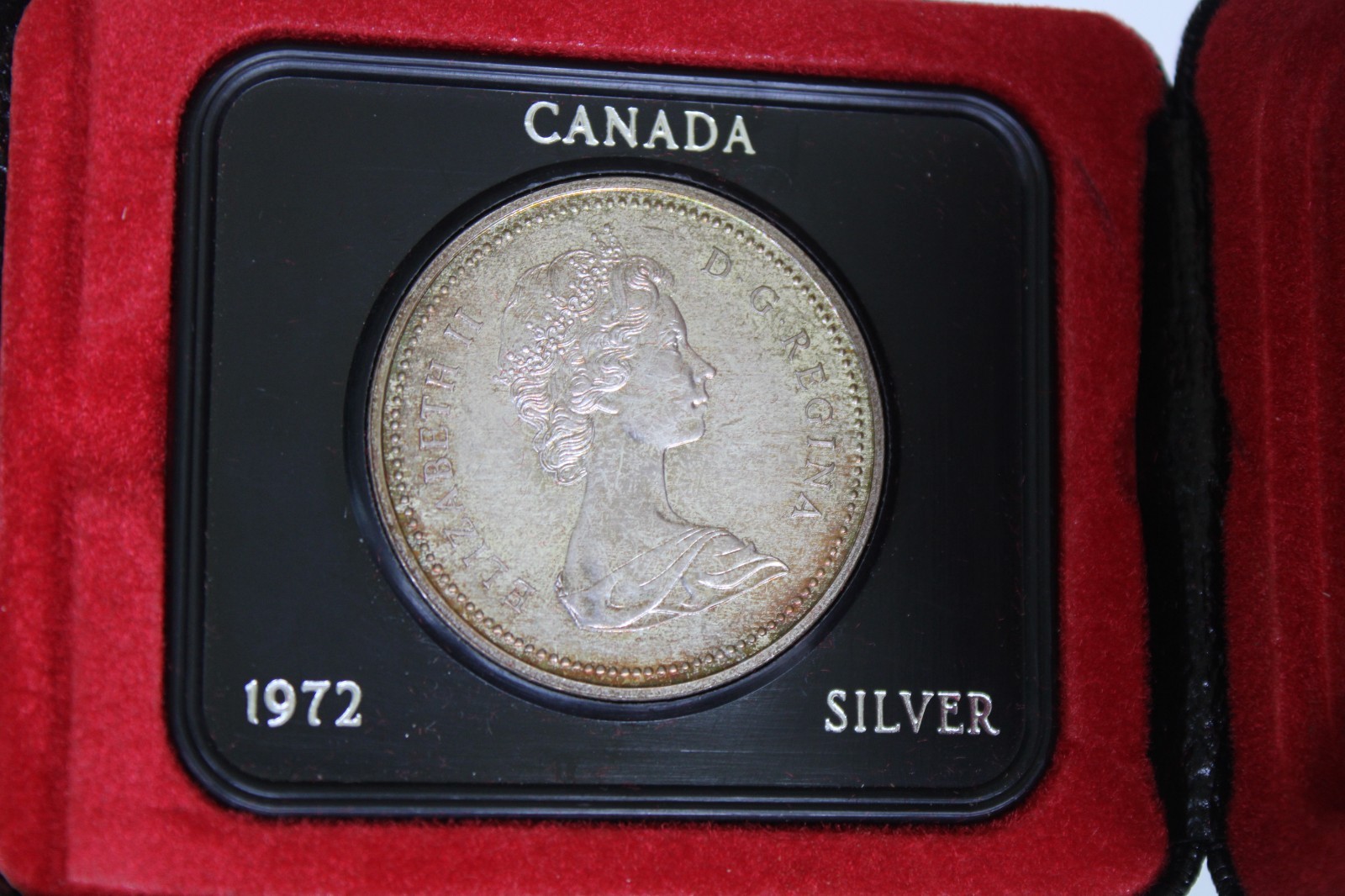 Canada 1972 Voyageur .500 Silver Proof $1 Coin w/ Case