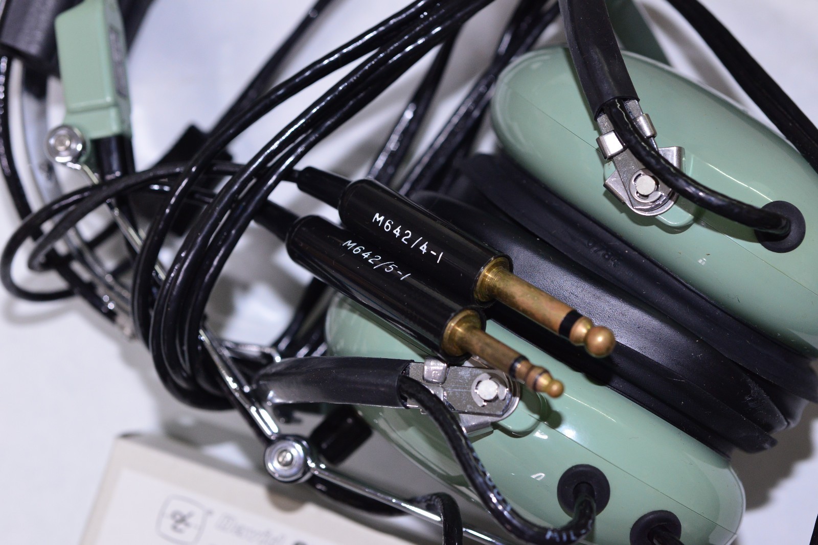 DAVID CLARK Model H10-40 Aviation Headset with M4 Microphone Mint in Box