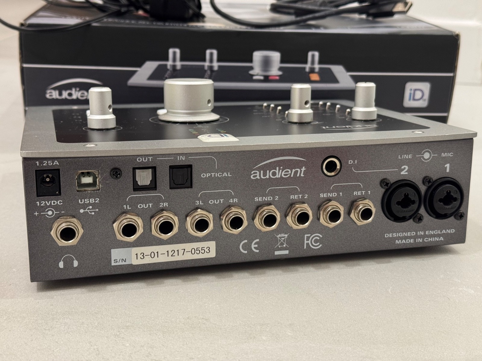 Audient iD22 Desktop USB Audio Interface 2010s - Black/Grey