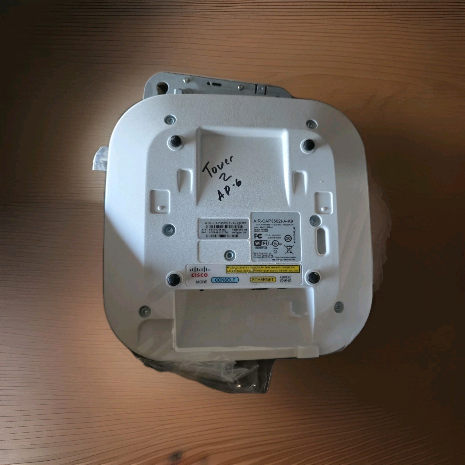 Cisco AIR-CAP3502I-A-K9 - Wireless Dual Band Access Point FREE SHIPPING