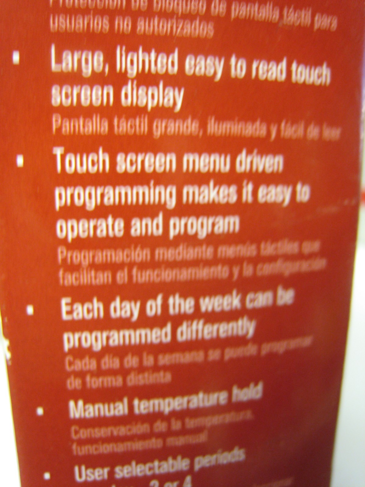 ACE 4235370 PROGRAMMABLE TOUCHSCREEN THERMOSTAT NEW