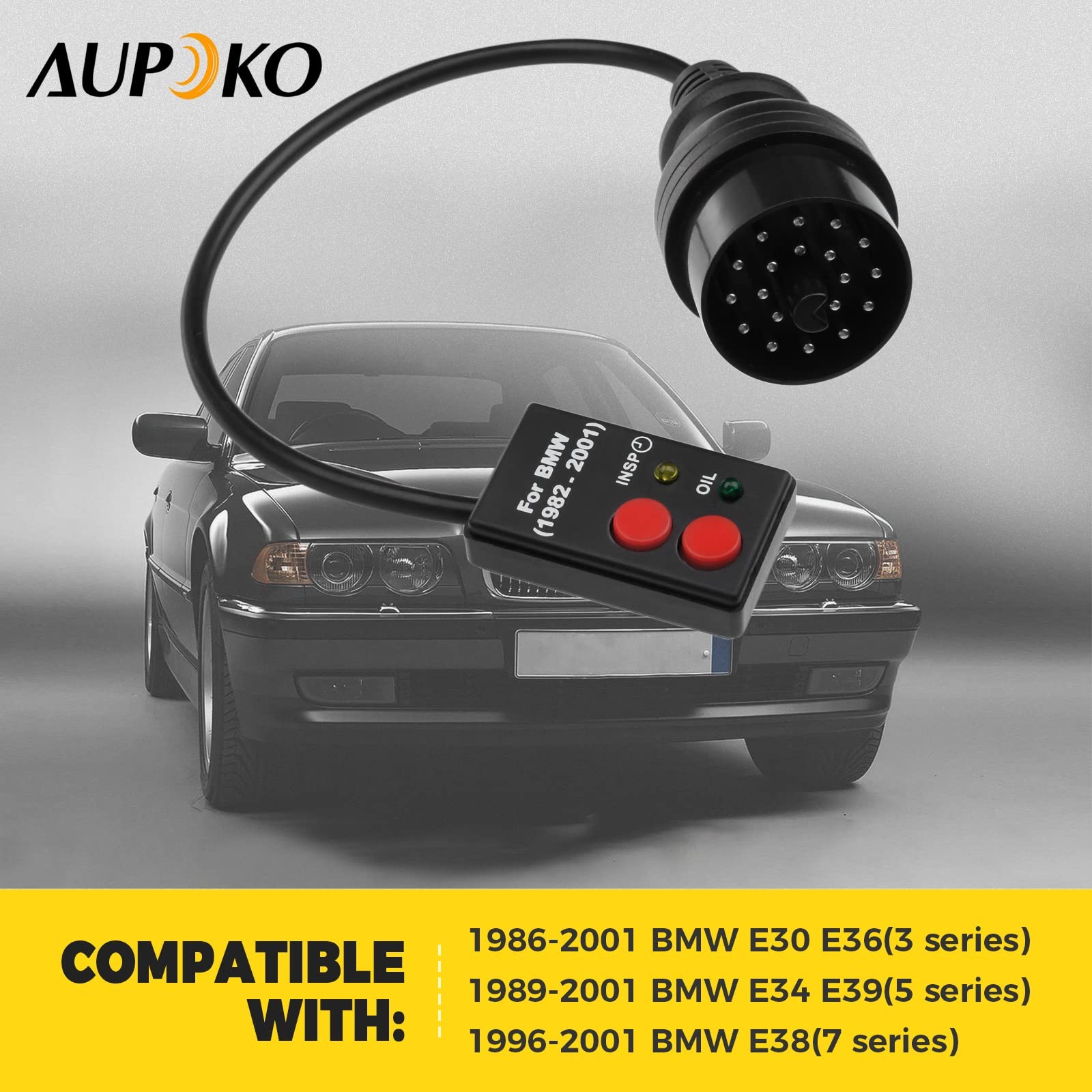 Aupoko Reset Oil Service Tool, 20 Pins Socket OBD Tool...