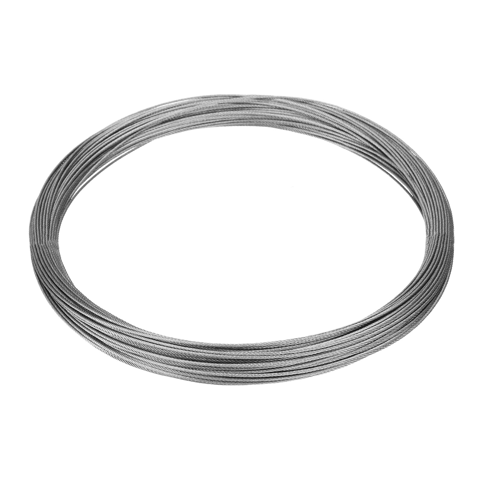 3/64" (1.2mm) 100ft (31m) 304 Stainless Steel Cable Wire Rope 7 x 7 Strands
