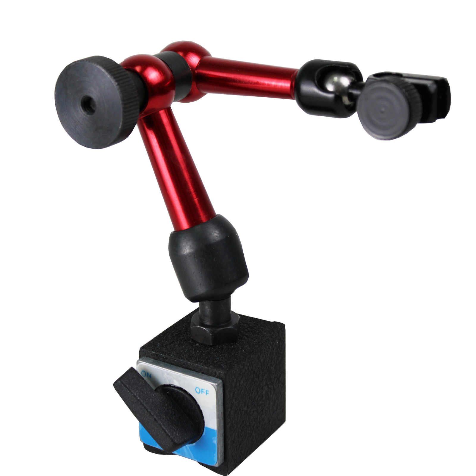 HFS(R) Magnetic Base Adjustable Metal Test Indicator Holder Digital Level 7-3/4"