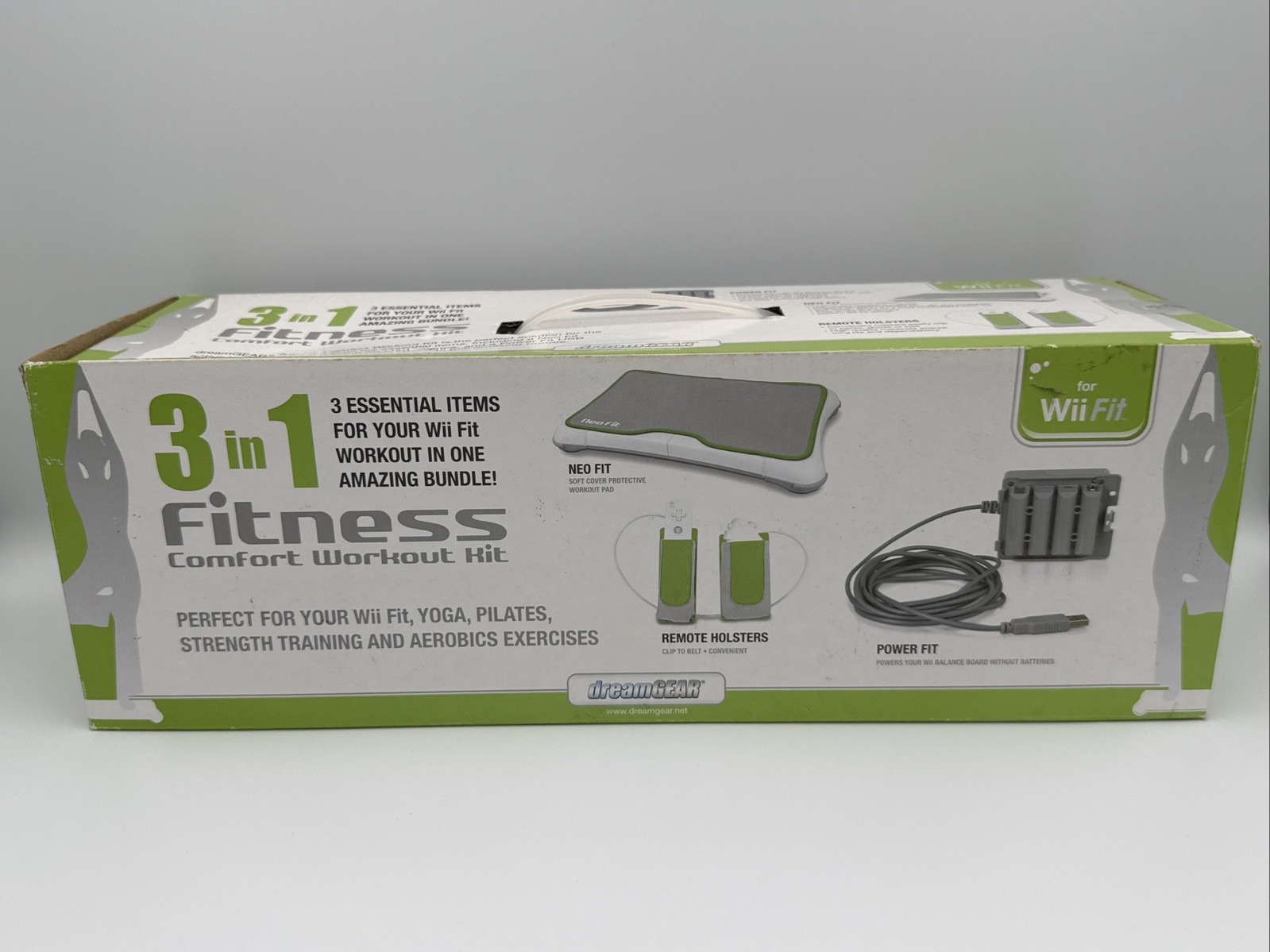 3-In-1 Fitness Comfort Workout Kit for Wii Fit,  NEW in Box