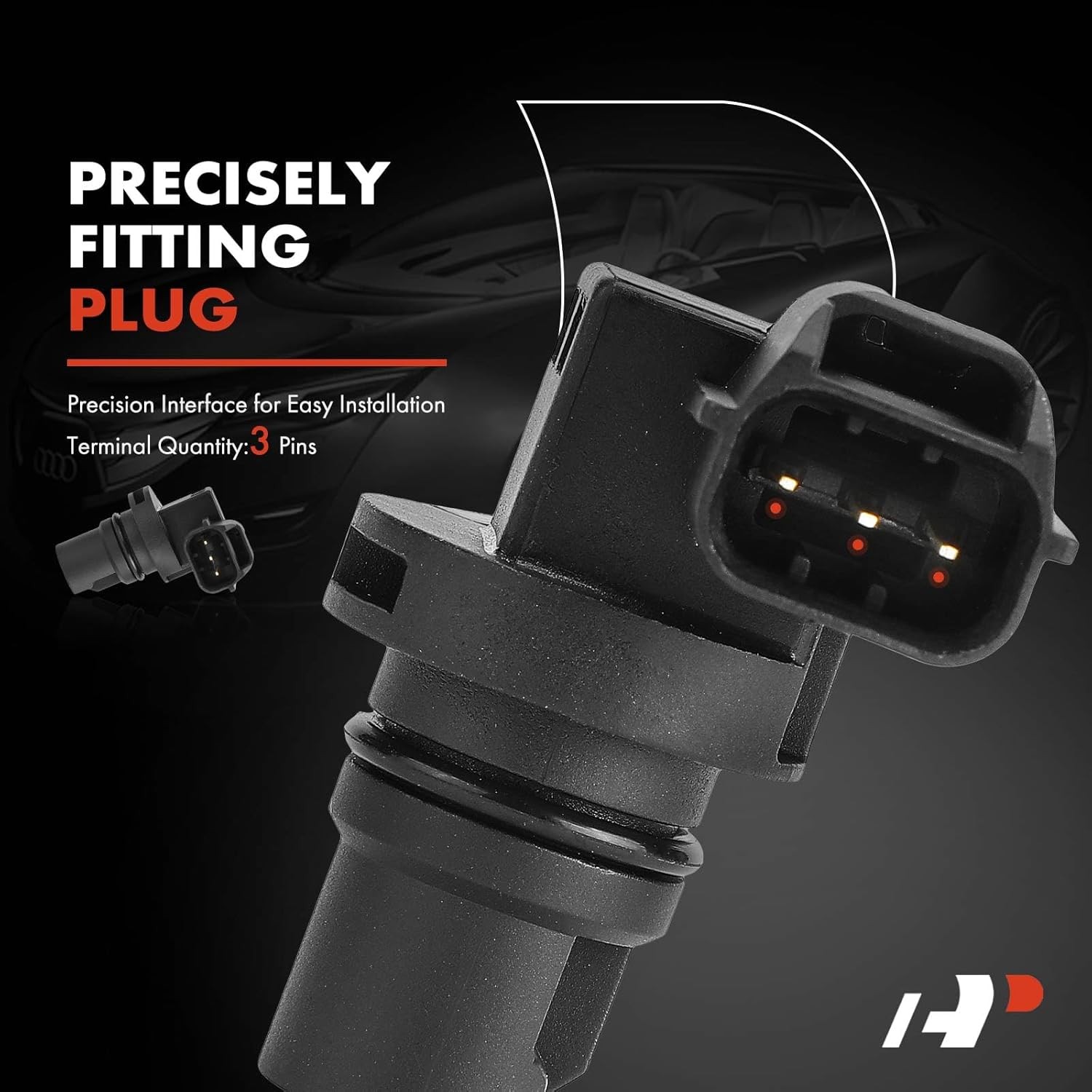 A-Premium 2-PC Engine Camshaft Position Sensor Compatible w/Mitsubishi Outlander