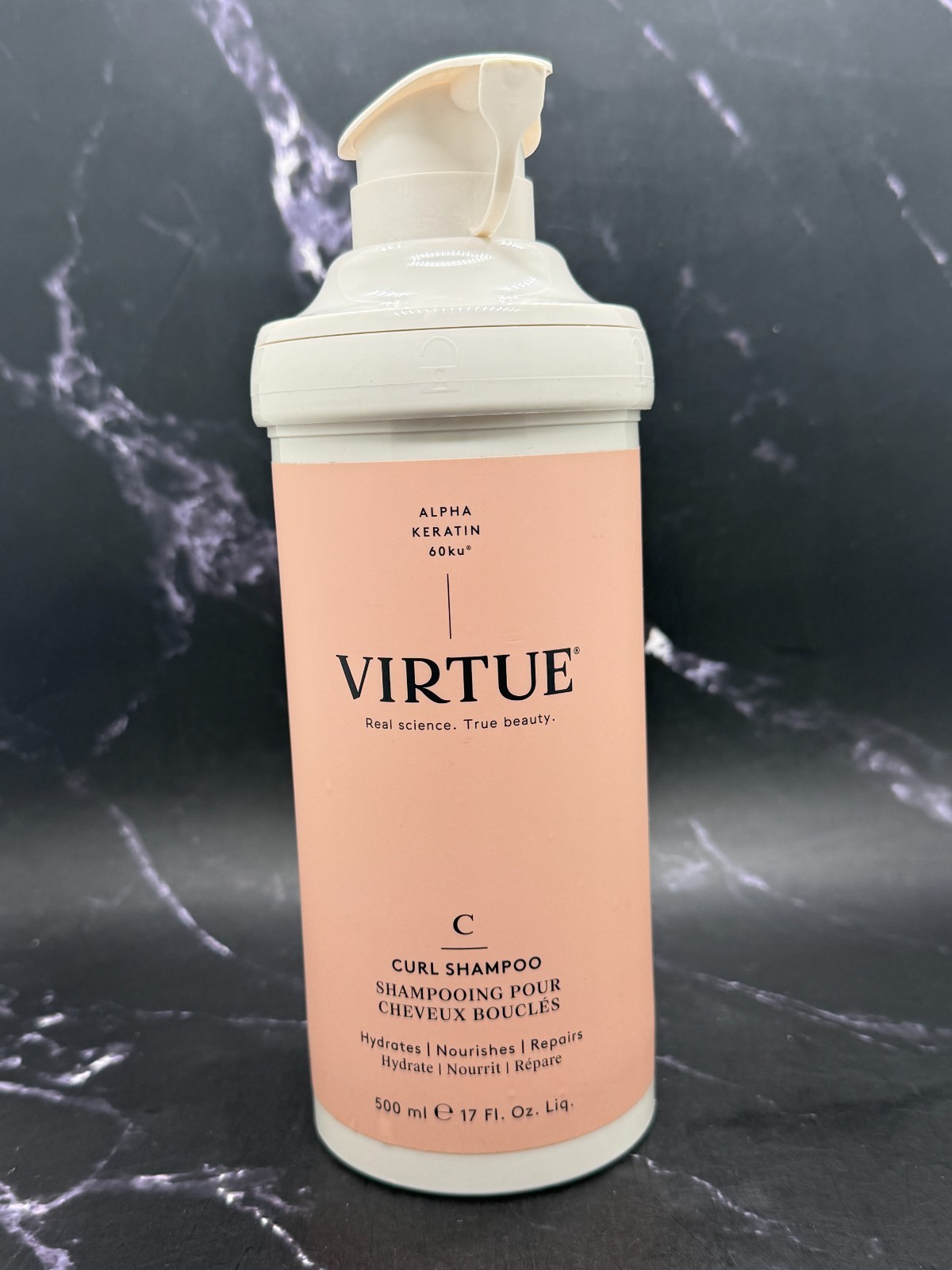 Virtue Curl Shampoo Hydrates Nourishes And Repairs - 17 oz / 500 ml -