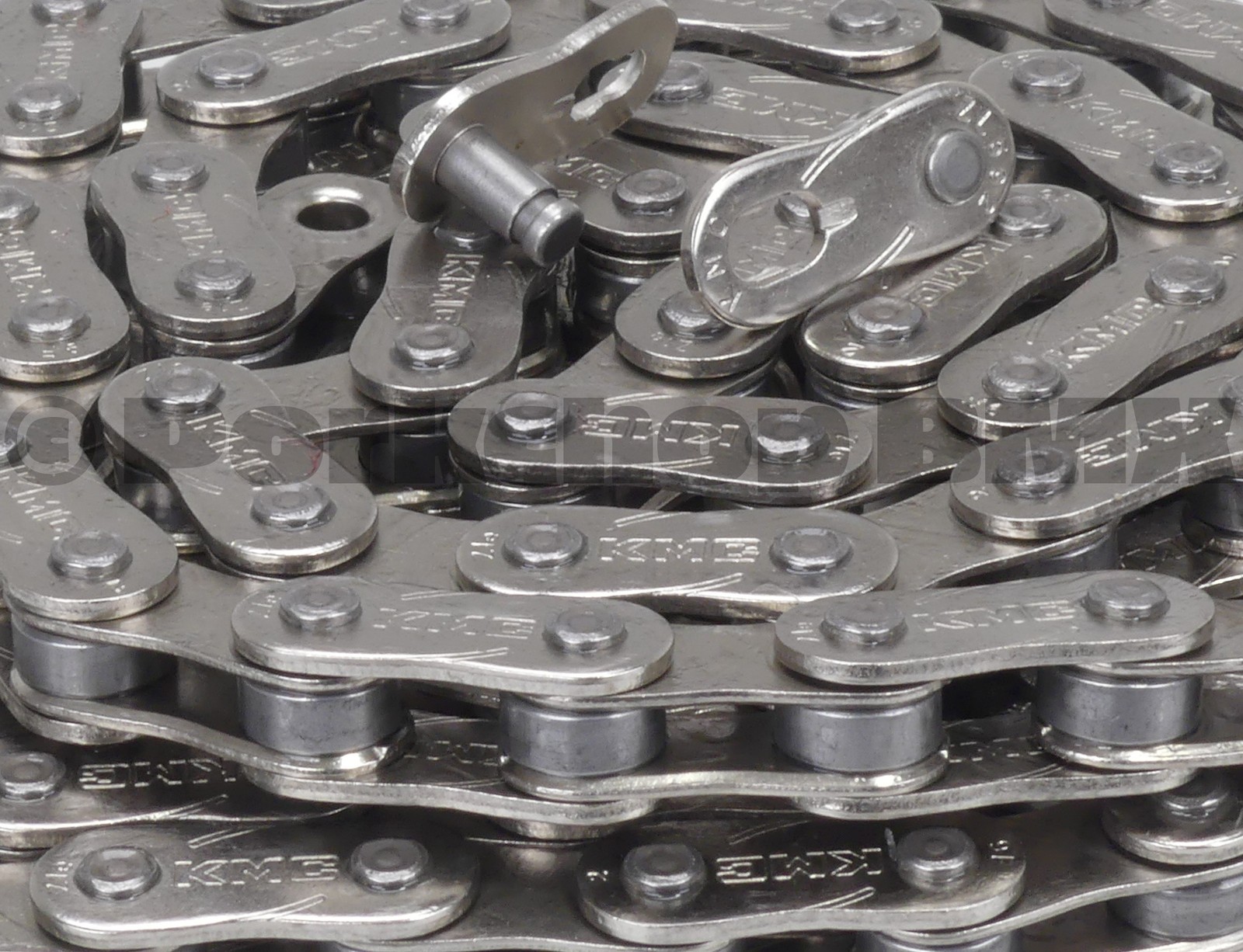KMC Z1eHX WIDE BMX Bicycle Chain (formerly Z510HX) 1/2" X 1/8" 113L - SILVER