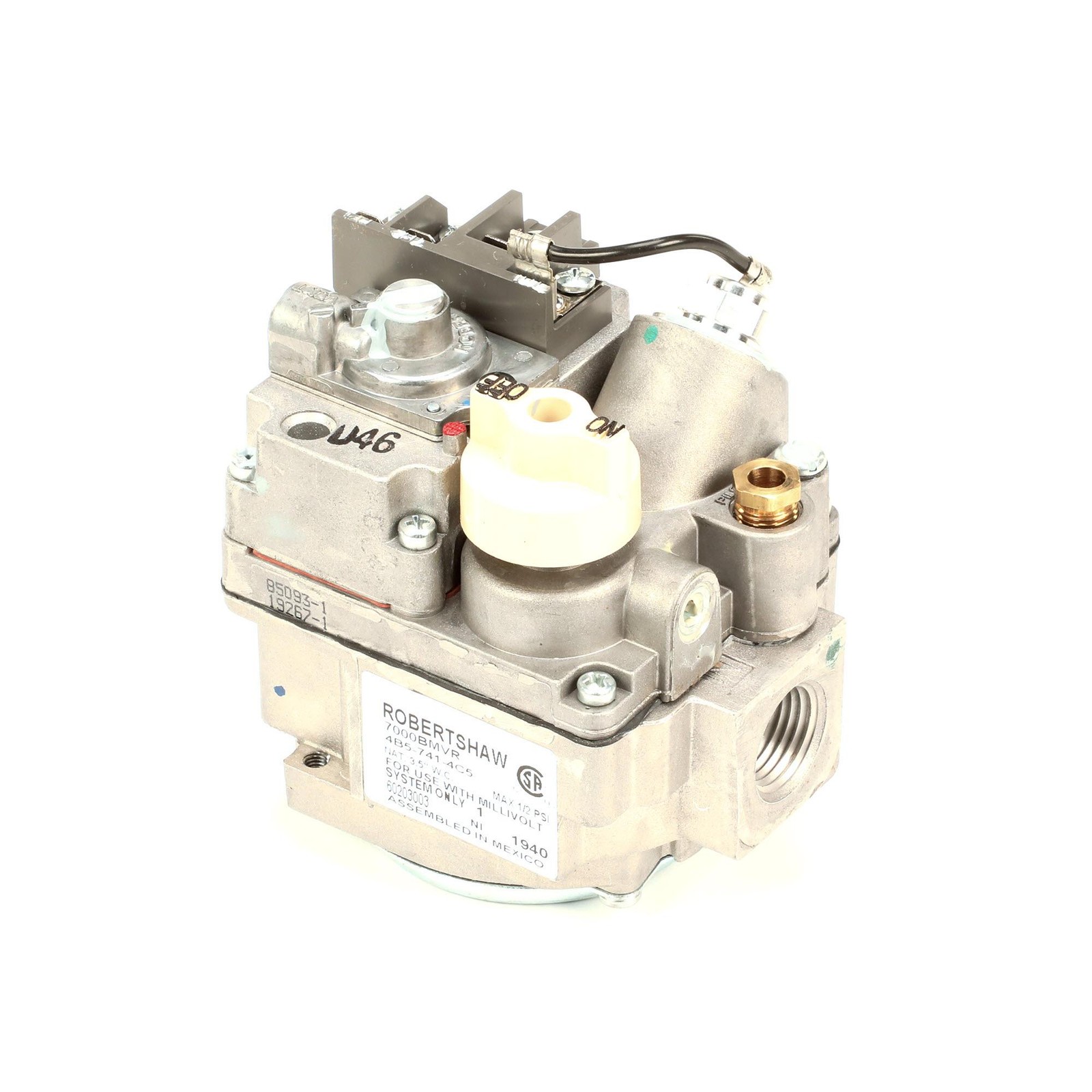 Pitco Valve,Gas Bmvr Nat 3.5 W.C. 60203003 - Genuine OEM Replacement Part