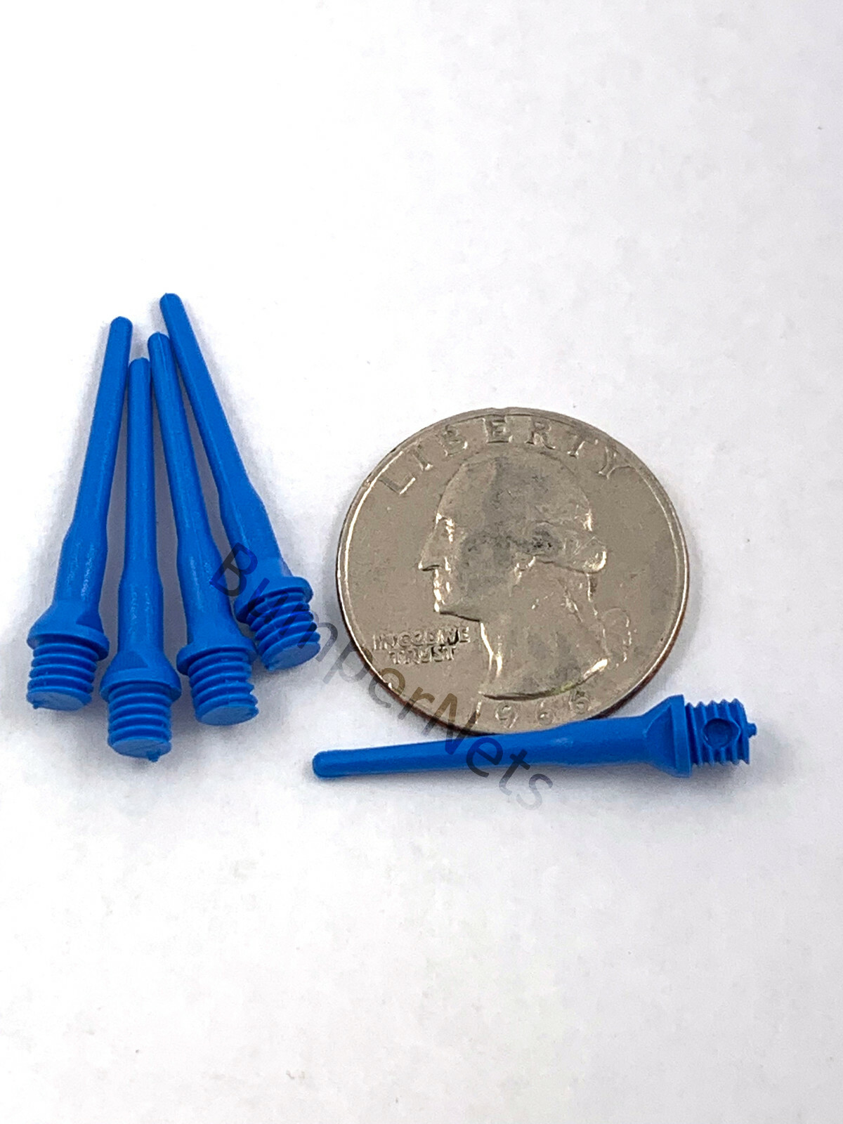 1000 Darts Blue Soft Tips 2ba Size,Tufflex Standard, Plastic Extremely Durable