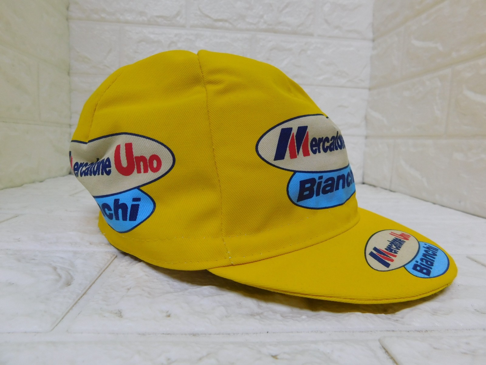Cap Hat Bike Cycling Team Mercatone Uno Era Pantani New