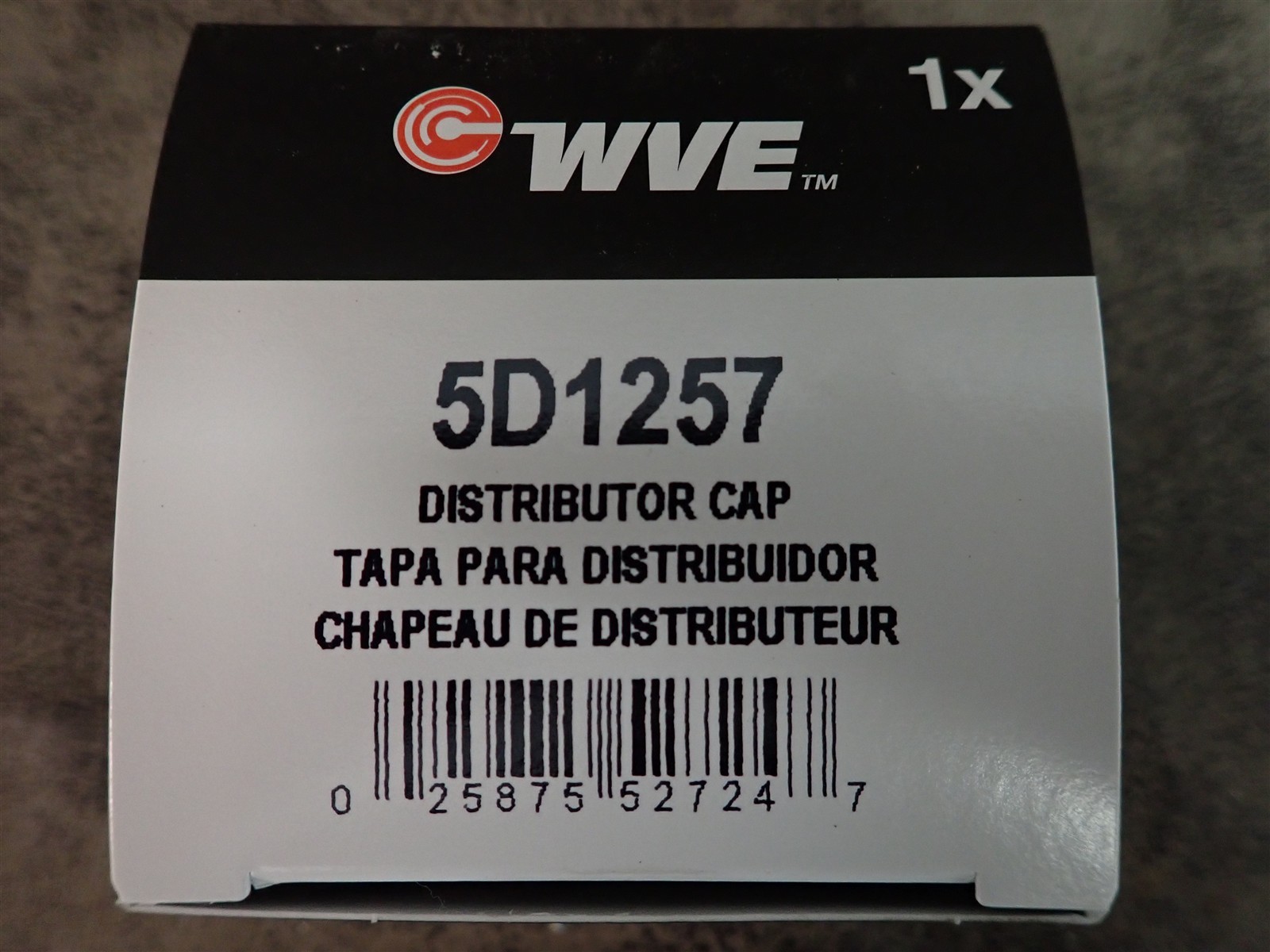 NEW WVE 5D1257 Distributor Cap (G217)
