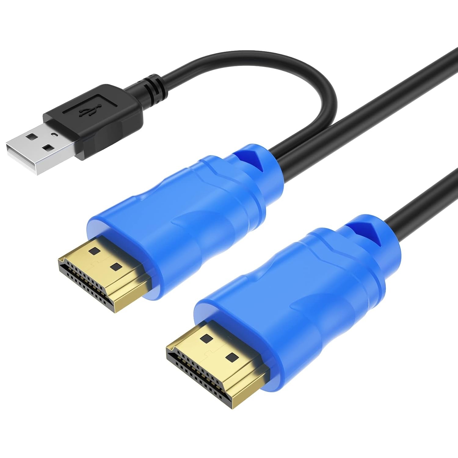 KVM Cable 10ft 2 Pack USB HDMI KVM Cable for HDMI KVM Switch 3 Pack
