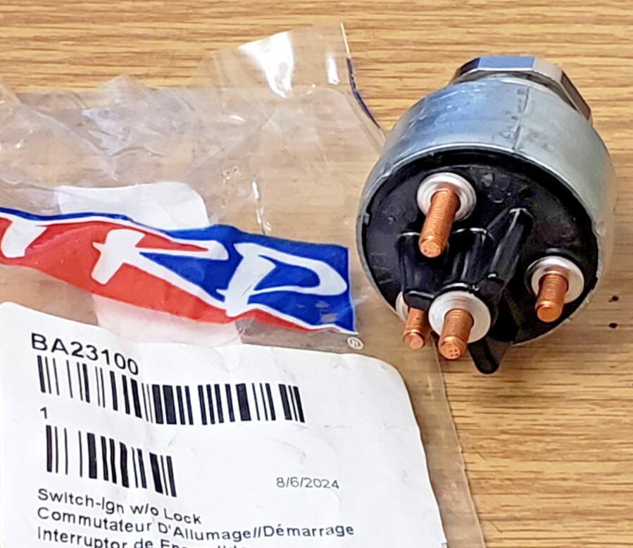 ~NEW GENUINE PACCAR KENWORTH / PETERBILT TRP BRAND IGNITION SWITCH ~ BA23100