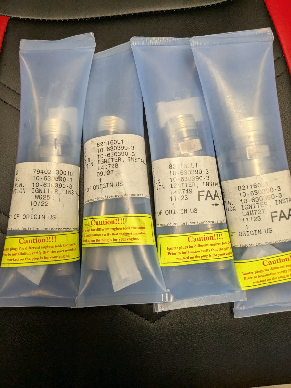 Unison Aviation Igniter Plug 10-630390-3 ( CF6-80C2B/80E1 Series ENG )