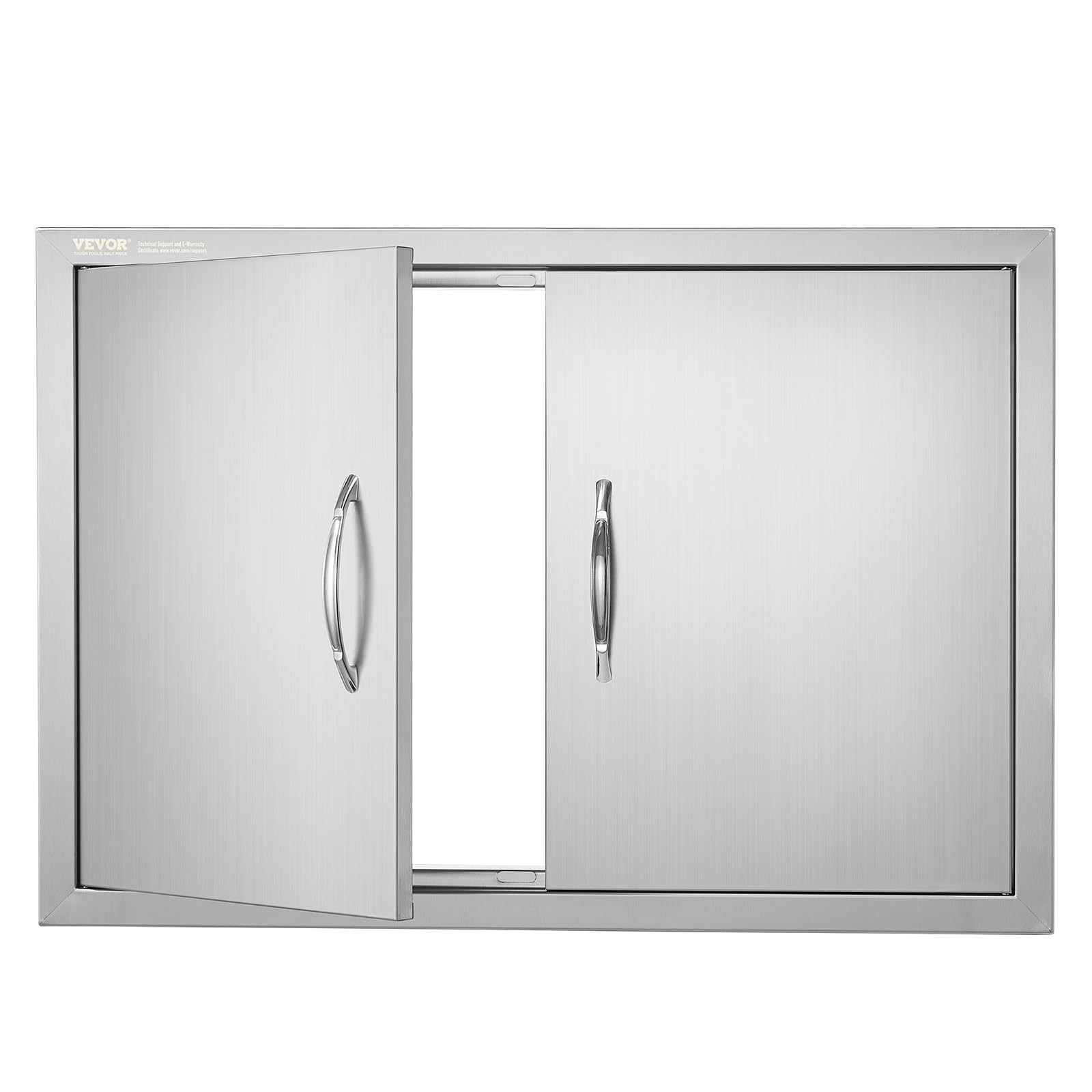 VEVOR BBQ Access Door, 30.5W x 21H Inch Double Outdoor Kitchen, Stainless Ste...