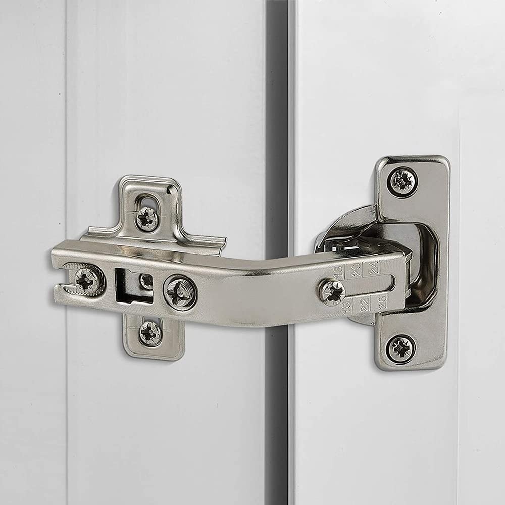 2 Pack 1 Pairs 135° Lazy Susan Hinge, Full Overlay Concealed for Corner Kitch...