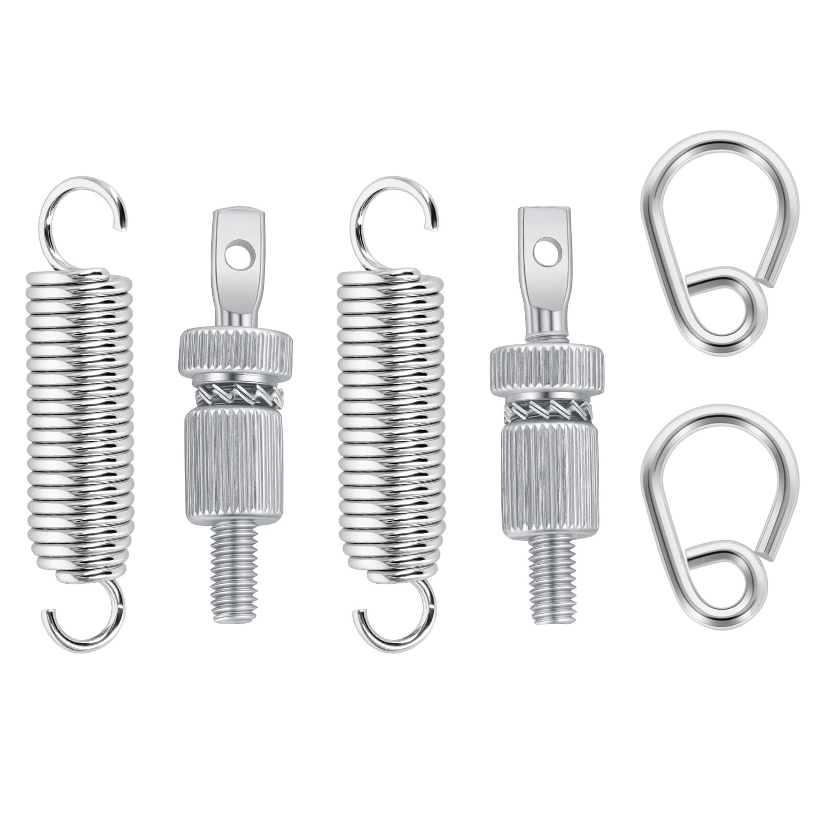 RANMING 2 Sets Bass Drum Pedal Spring Tension Assembly Standard 2A