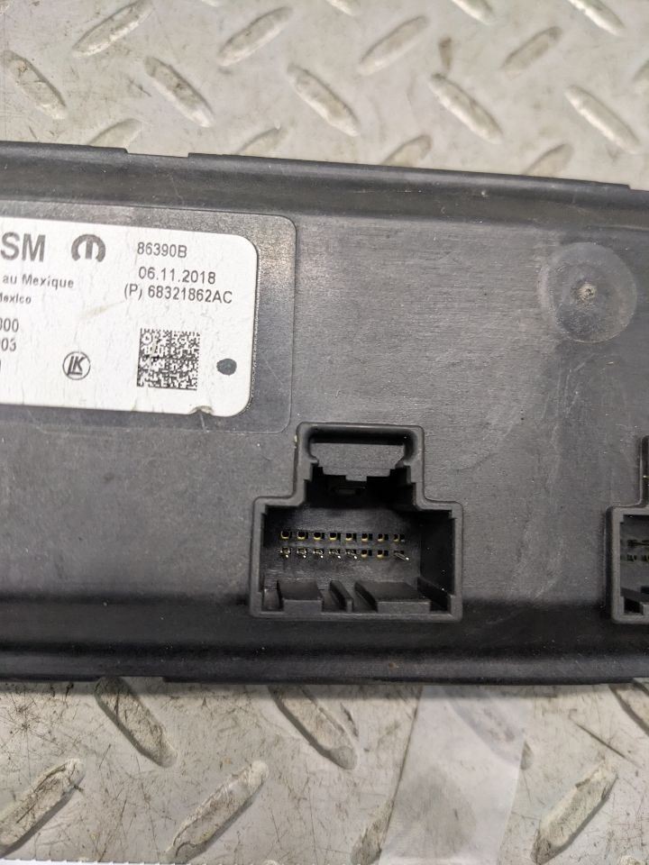 Chassis ECM Memory Front Seat Fits 17-25 PACIFICA 1181614