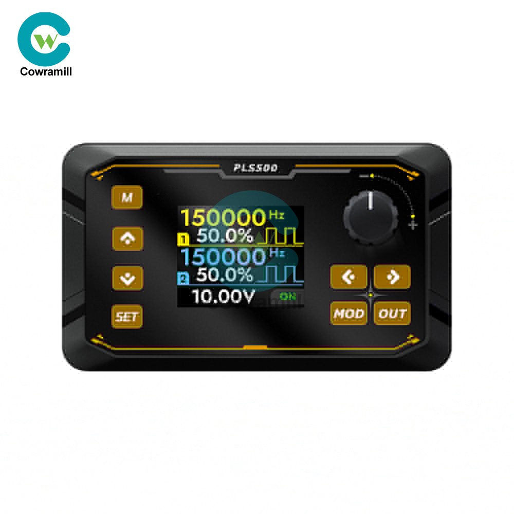 PLS500 Dual-Channel Pulse PWM Signal Generator Adjustable Programmable Dead zone