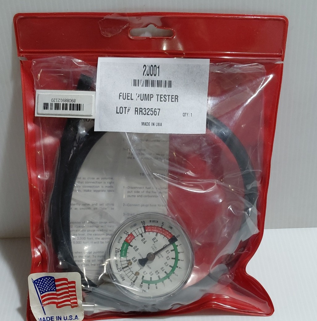 Fuel Pump Tester
