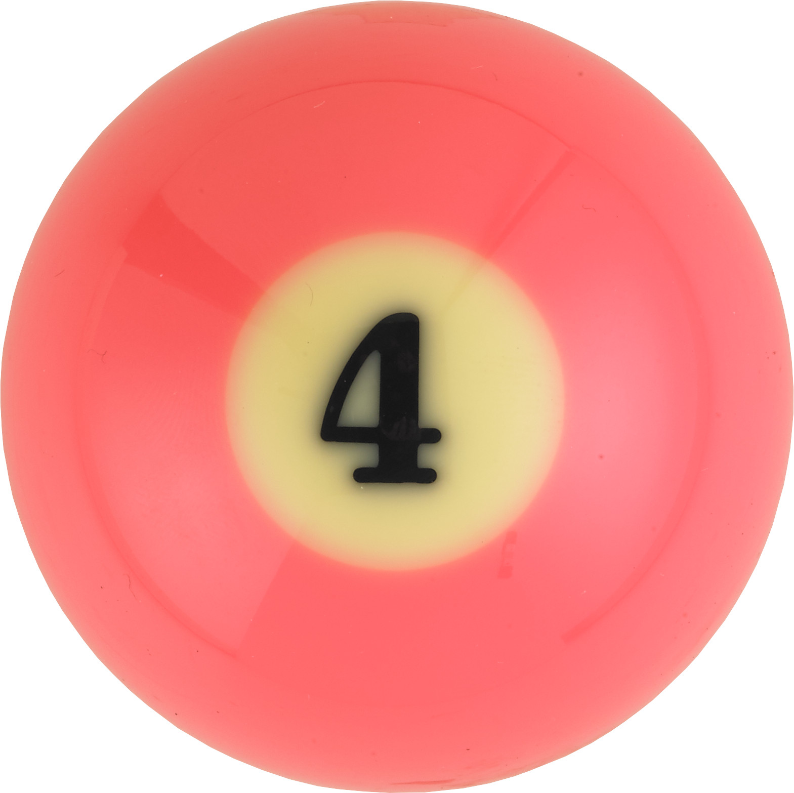 Individual Aramith #4 Super Pro TV Set Replacement Pool Ball - RBSAPTV