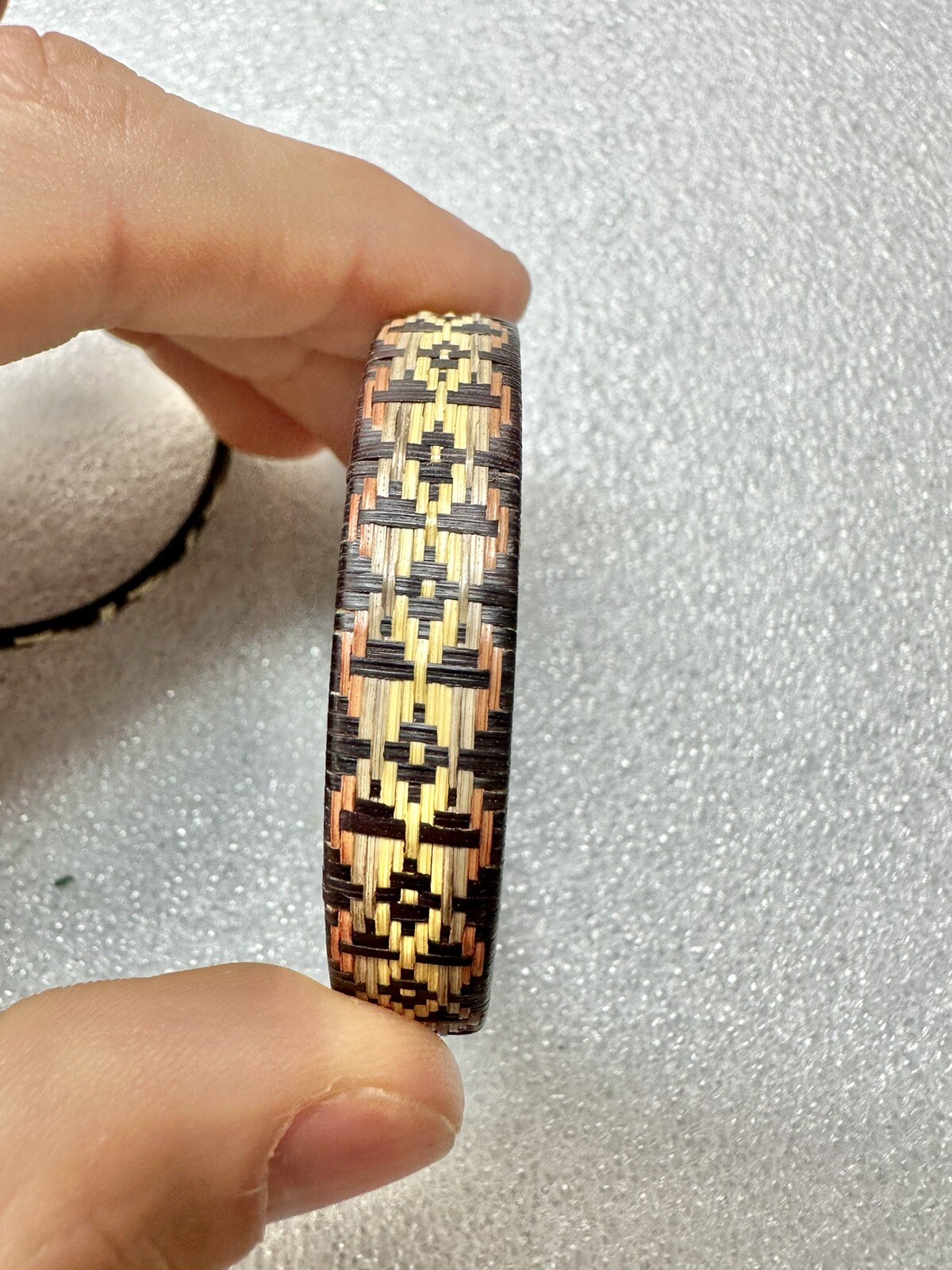 2 Handmade Woven Aztec Bracelets
