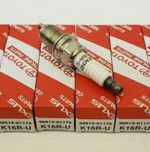 TOYOTA OEM FACTORY SPARK PLUG SET 2001-2005 ECHO 90919-01176 x4