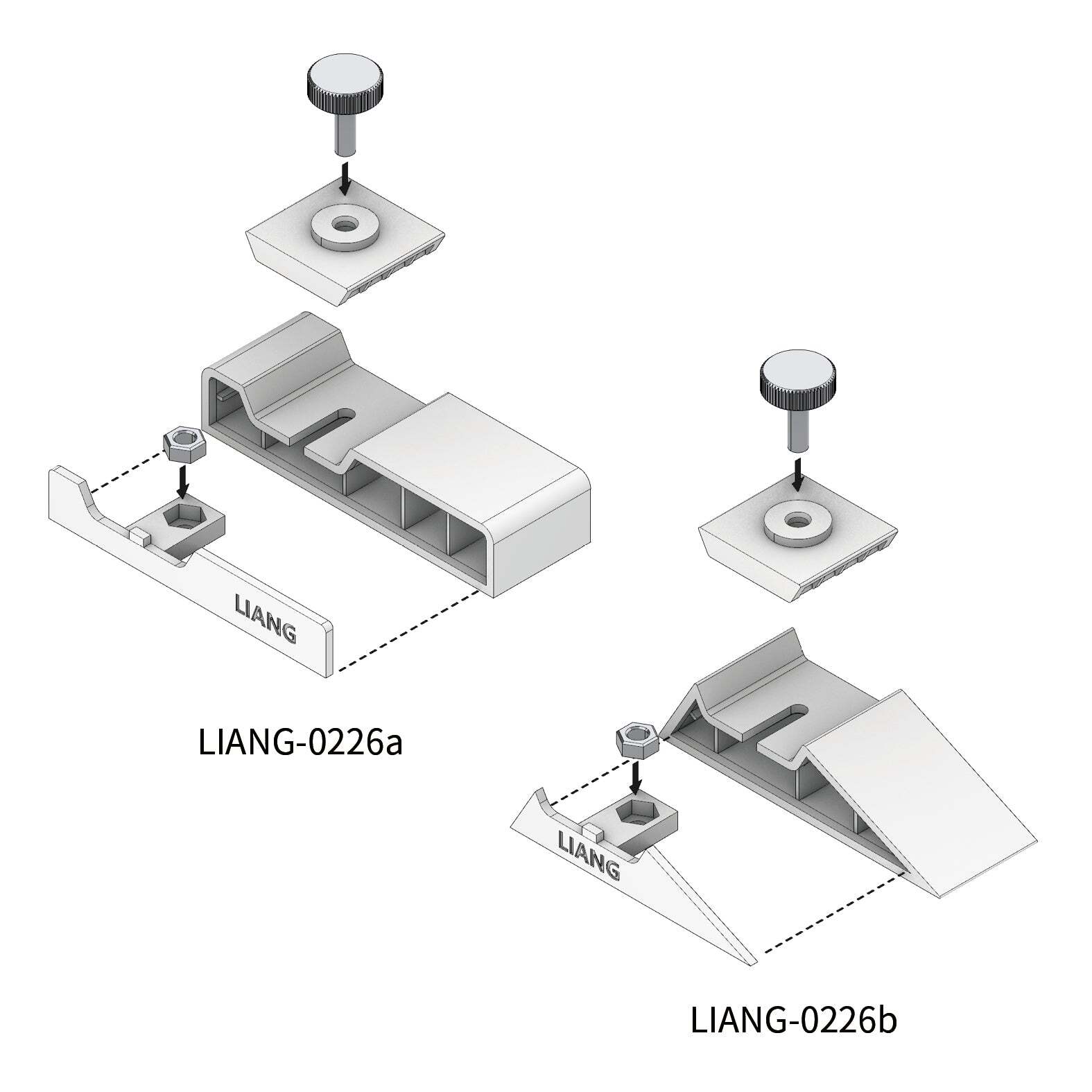 Liang Tools Sand Paper Holder B LIANG-0226b