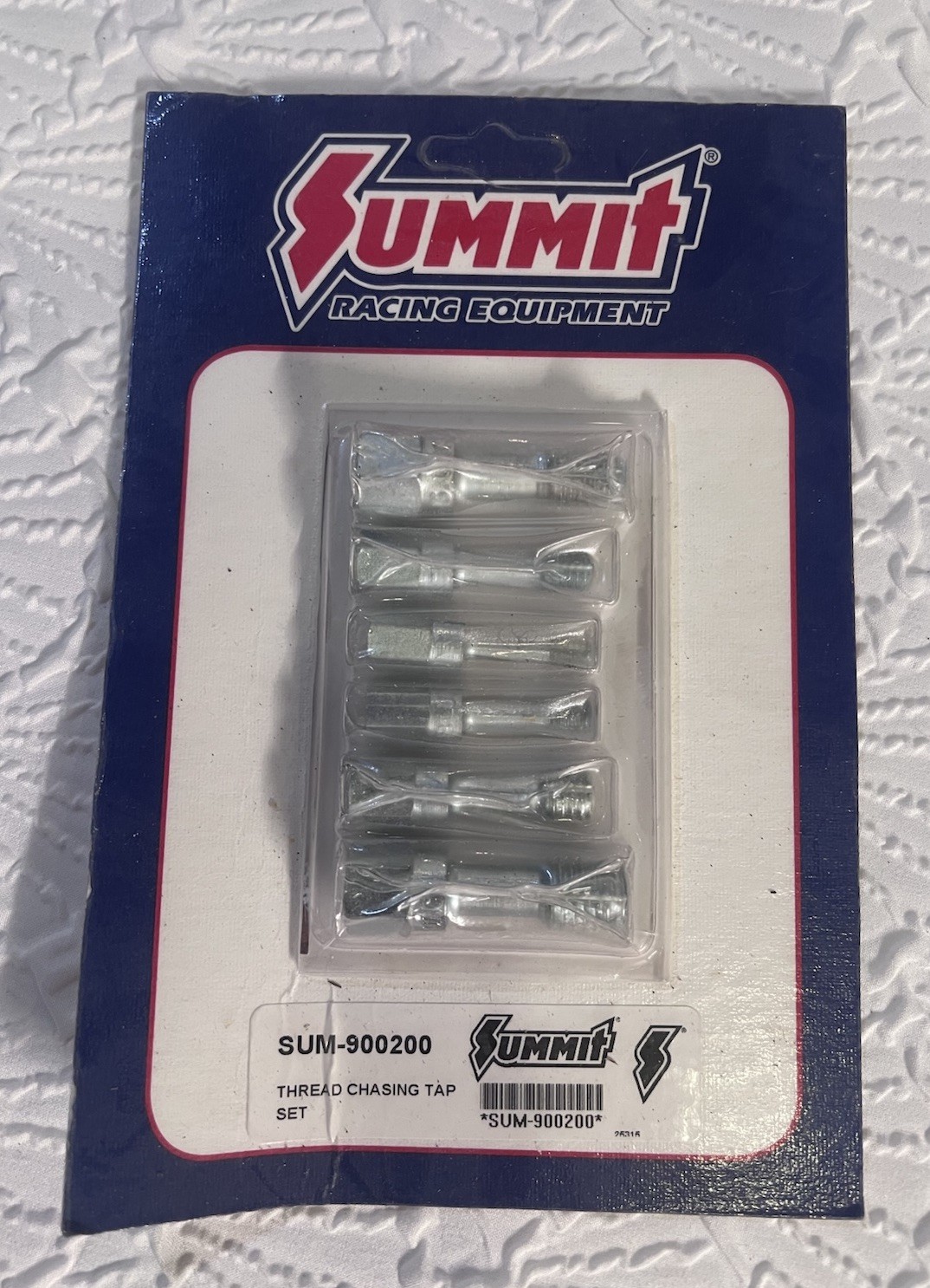 New Summit Racing SUM-900200 Thread Chasing Tap Set Old Stock