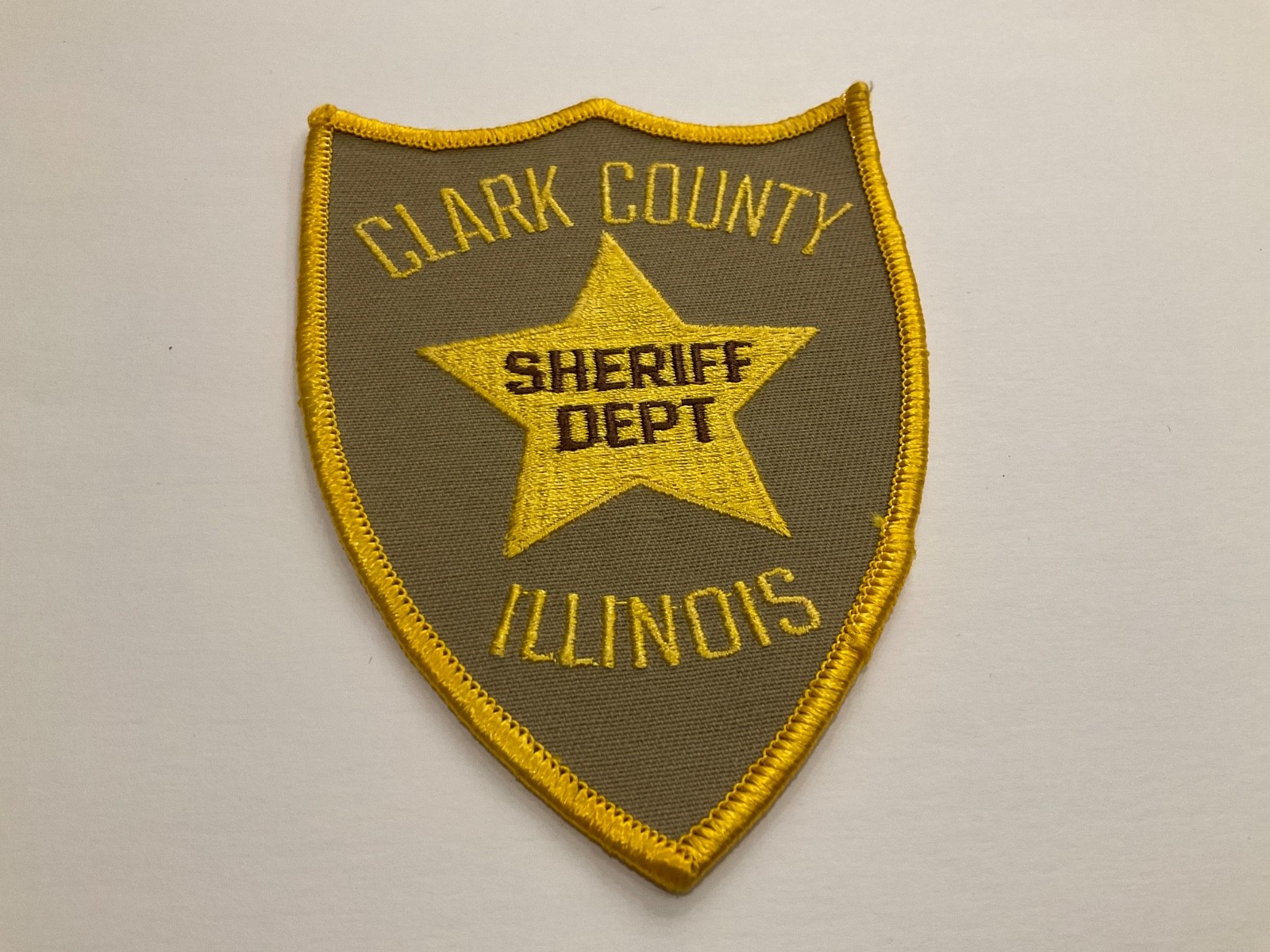 Older style Clark County Sheriff State Illinois IL