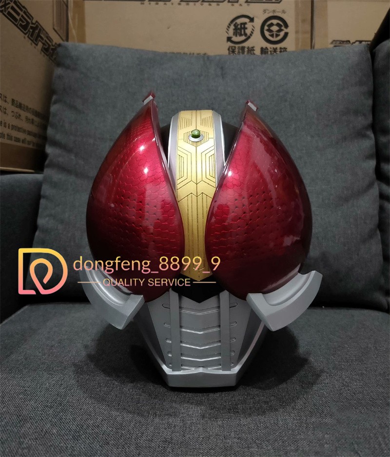 Masked Rider Den-O 1:1 Cosplay Helmet Resin Masked Rider Wearable Mask Collect