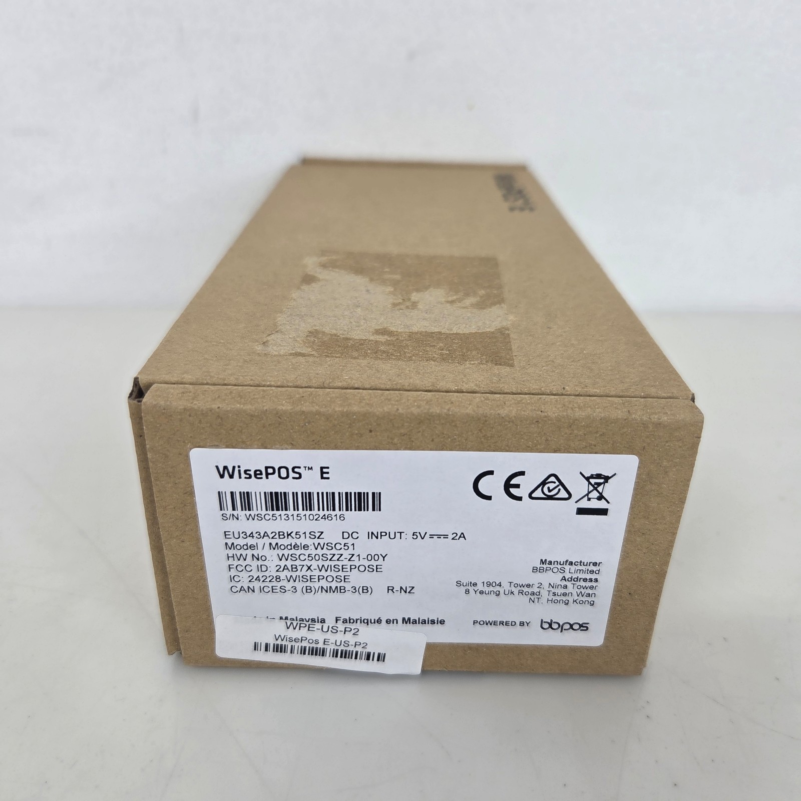 WISEPOS E CARD READER BRAND NEW IN ORIGINAL PACKAGING