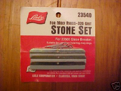 Lisle Corp., Part #23540, Moly Rings-320 grit Stone Set for 23500 Glaze Breaker