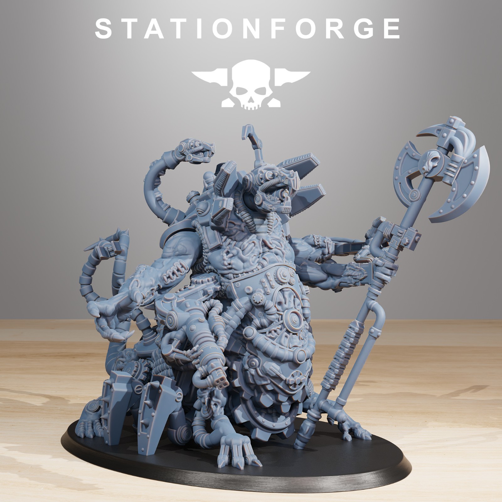 Raticus Chonk Meister | Station Forge | Licensed 3D Printed Miniatures