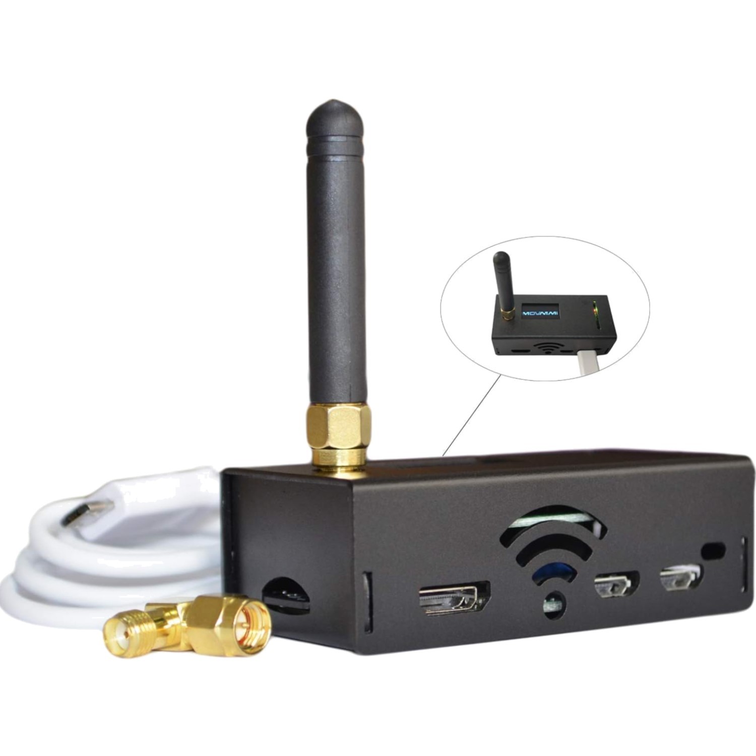 MMDVM Hotspot WiFi Digital Voice Modem for Radio Station Support C4FM P25 DMR