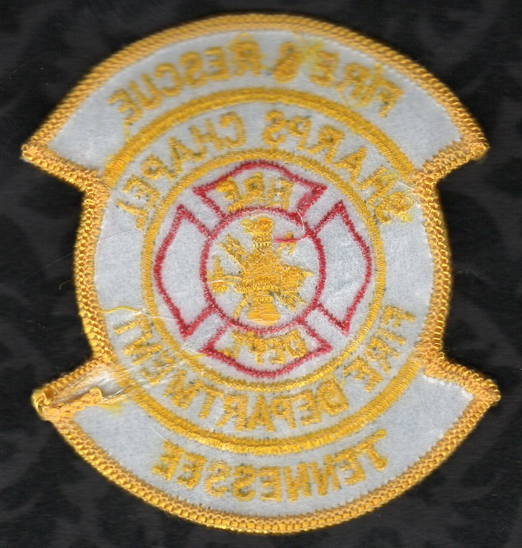 👀😜😍👌 Sharps Chapel Tennessee Fire Dept. Shoulder Patch Fire & Rescue