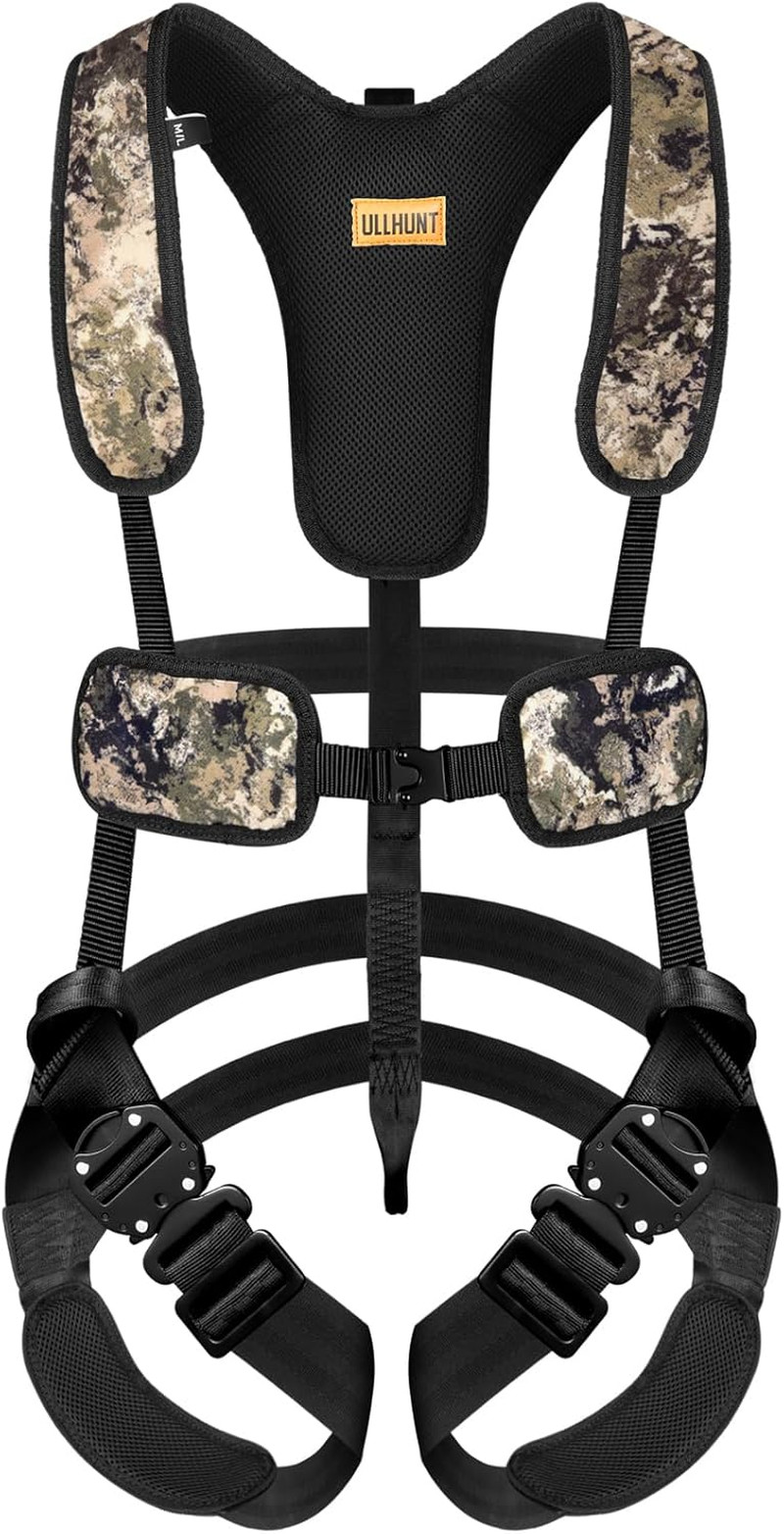Tree Stand Harness, Lightweight Hunter Safety Harness for Tree-Stand Hunting, Ad