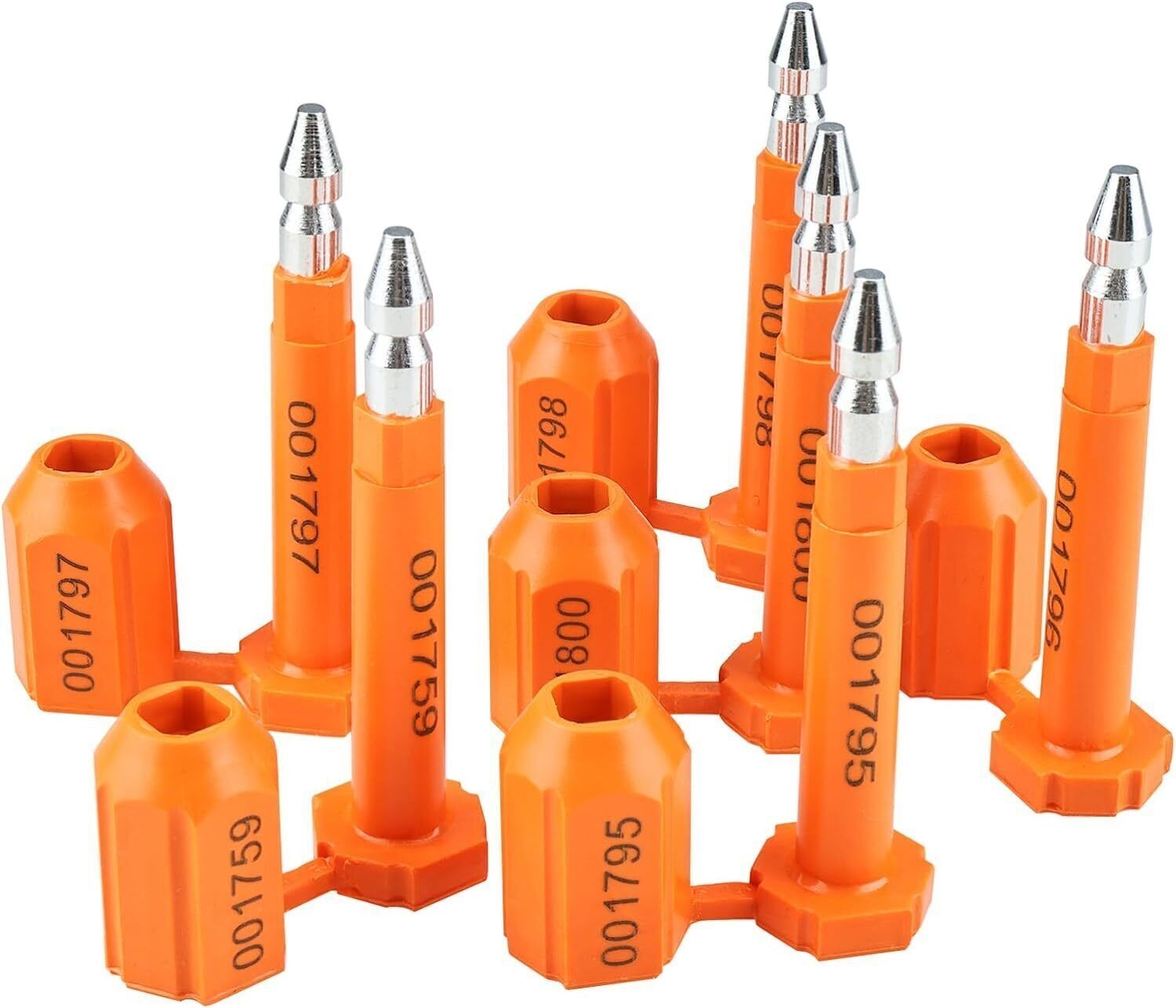 100Pcs Bolt Seals High Security for Containers Shipping Container Locks