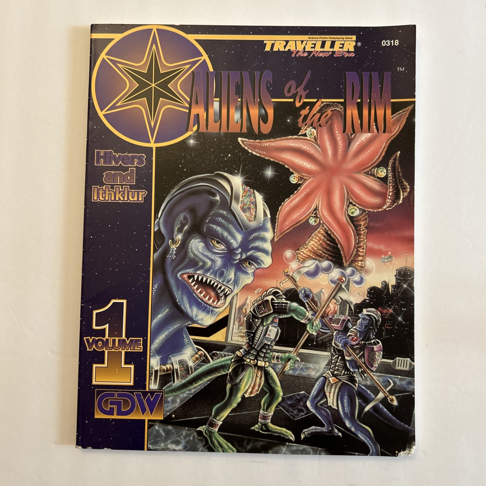 GDW Traveller New Era Aliens of the Rim #1 - Hivers and Ithklur 1995