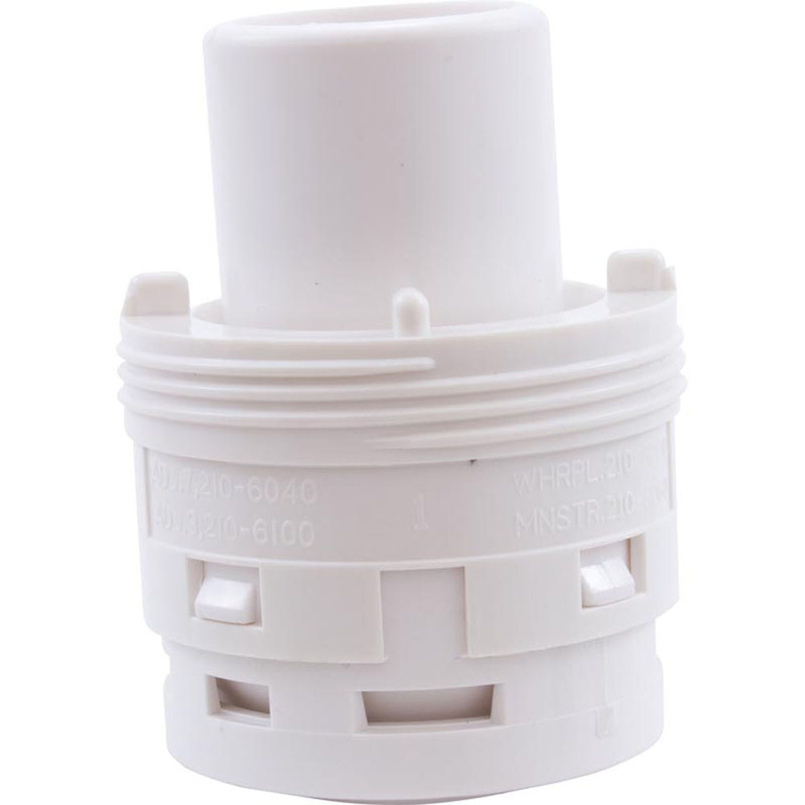 Nozzle, Waterway Poly Jet Caged Style, Dir, 2-5/8" White