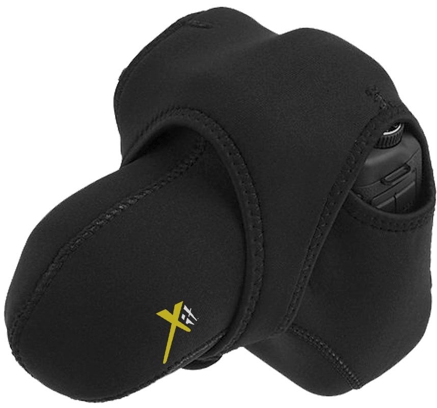 Stretchy Wrap Case Camera Bag For Panasonic Lumix DMC-FZ2500 DC-FZ80
