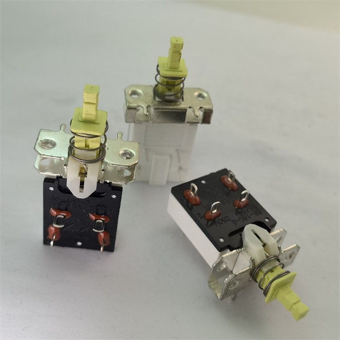 1pc RONG FENG SS-160-3 Pushbutton Switch 5A/80A 250VAC 4 Pins ON-OFF Maintained