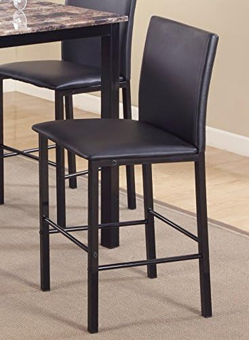 Citico Counter Height Dining Chairs with Metal Frame, Set of 4