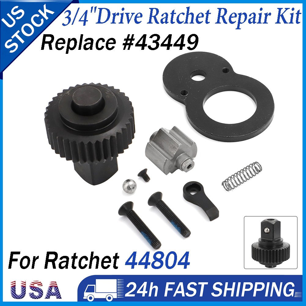 43449 3/4" Drive Ratchet Repair Kit For Ratchet 44804 Durable Retrofit Ratchet
