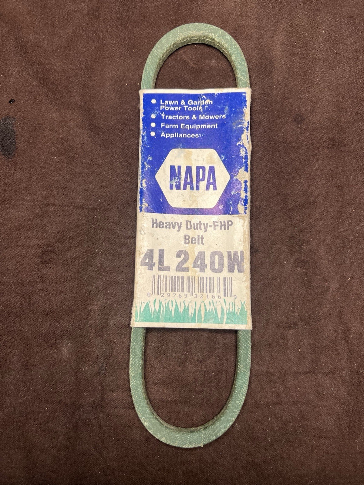 NAPA/Gates Garden Belts Hose ~ Heavy Duty FHP Belt 1/2" x 24" [4L240W]