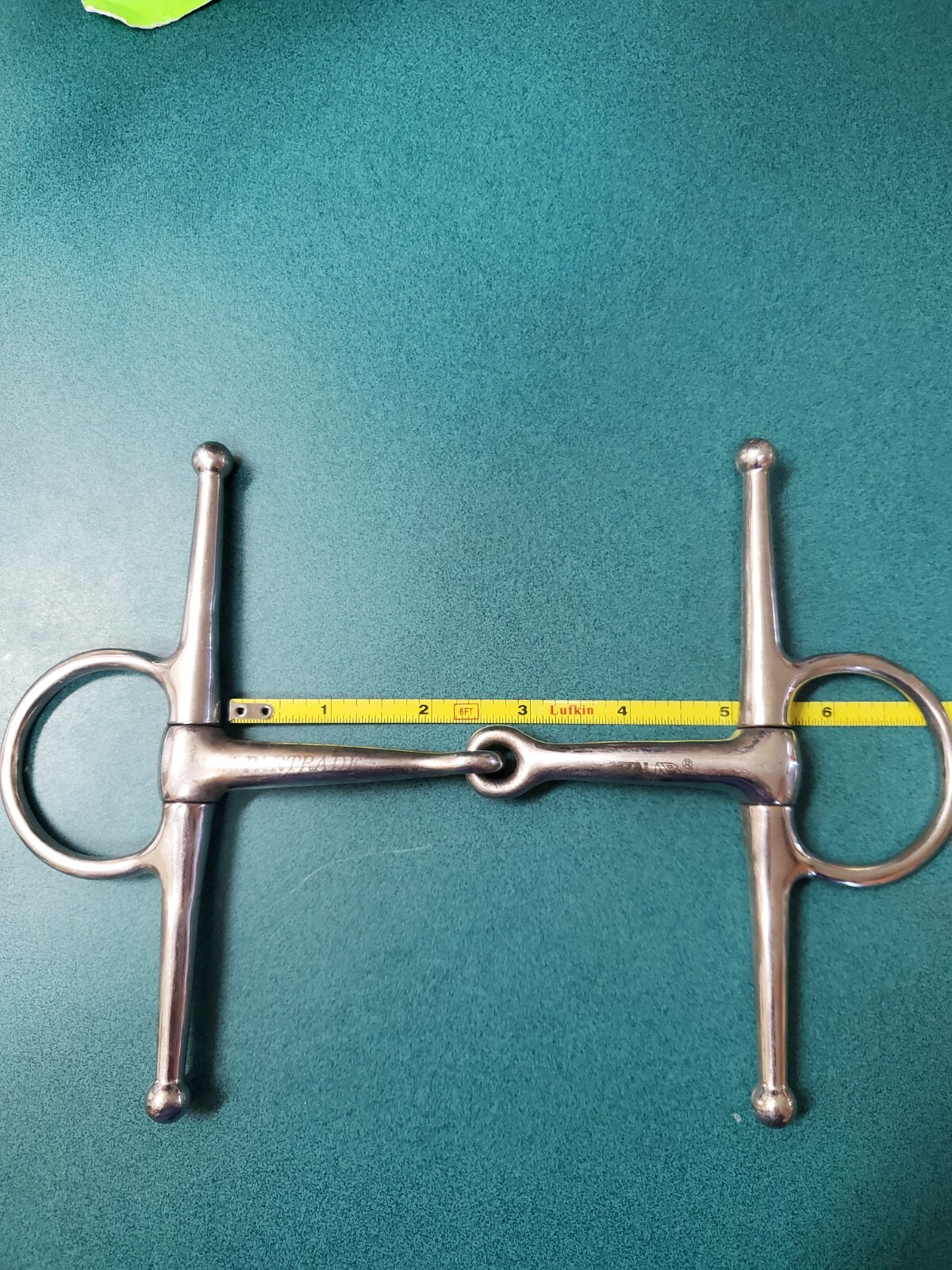 Metalab FULL CHEEK SNAFFLE BIT, 5." stainless MOUTH